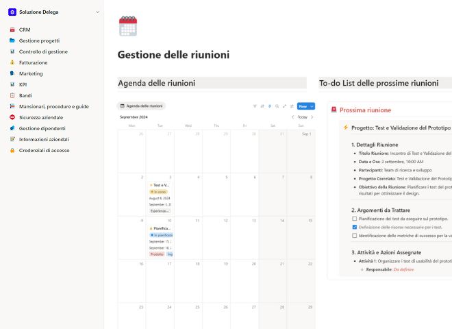 Gestione delle riunioni